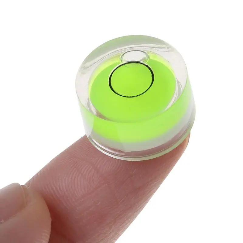 4x Tiny Disc Bubble Spirit Round Level for LP Record Player 12x6mm