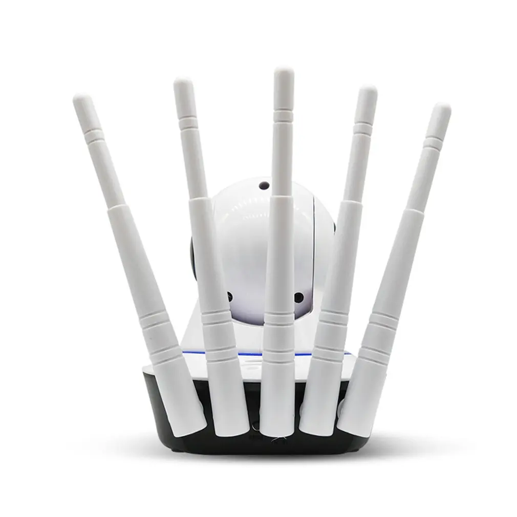  Wifi 720 P di Sicurezza Ip Pan Tilt Macchina Fotografica Senza Fili Ir 360 Gradi con 5 Antenne 110 
