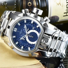 

High Grade Invincible Reserve Bolt Zeus Undefeated Clock Waterproof Mens Quartz Wirstwatch Invicto Reloj De Hombre Dropshipping