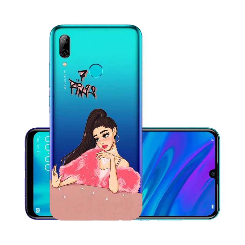 Для huawei P Smart чехол для маленькой девочки Модный Роскошный чехол для мамы huawei P10 Lite Plus чехол s Nova 5 4 3i прозрачный Psmart Z - Цвет: W114