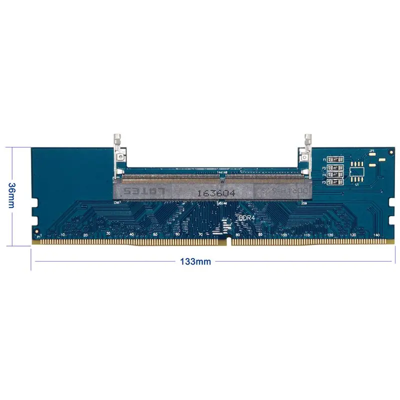 Профессиональный ноутбук DDR4 SO-DIMM для рабочего стола DIMM разъем для ОЗУ адаптер настольный ПК карты памяти конвертер адаптер