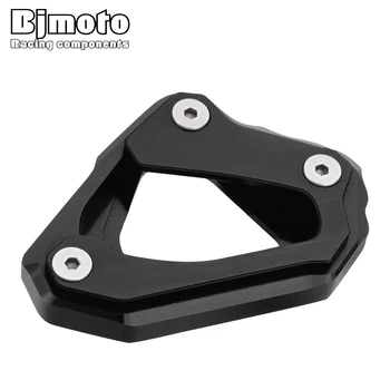 

BJMOTO MT10 CNC Motorcycle Side Stand Enlarger Parking Kickstand Extension Base Plate For YAMAHA MT-10 MT 10 2016-2017 Motorbike