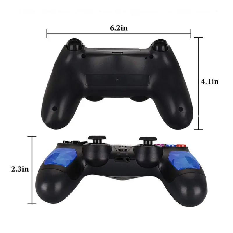 PS4 беспроводной геймпад Bluetooth беспроводной контроллер Джойстик для PS4/PS4 Pro/PS4 qyh