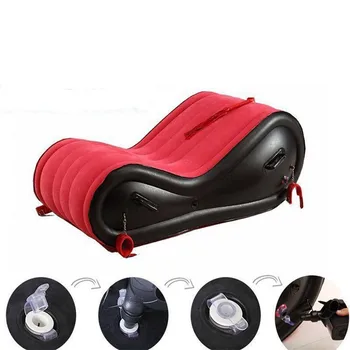 BDSM Inflatable Sex Sofa Bed Sexual Position Pad Adults Toys Sex Furnitures for Couples Women Men Cushions Chair Erotic Pillow 3