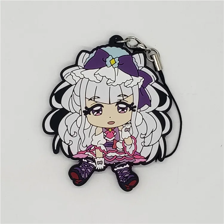 Симпатичный милый аниме брелок Precure резиновый брелок - Цвет: 09
