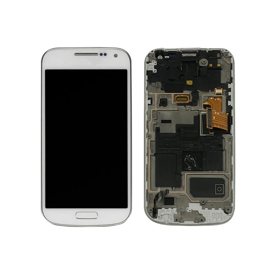 

Super 5.5 " AMOLED For SAMSUNG GALAXY S4 Mini LCD Display Touch Screen Digitizer Assembly Galaxy S4 mini i9190 With Frame