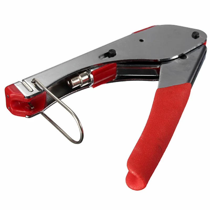 DWZ Universal Connector Compression Tool Crimper for Coaxial RG6 RG59 RCA Coax Cable