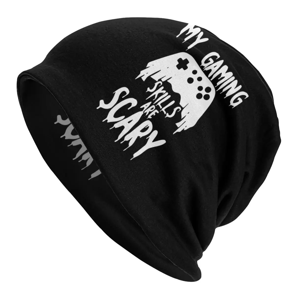 My Gaming Skills Are Scary Game Controller Skullies Beanies Hats Autumn