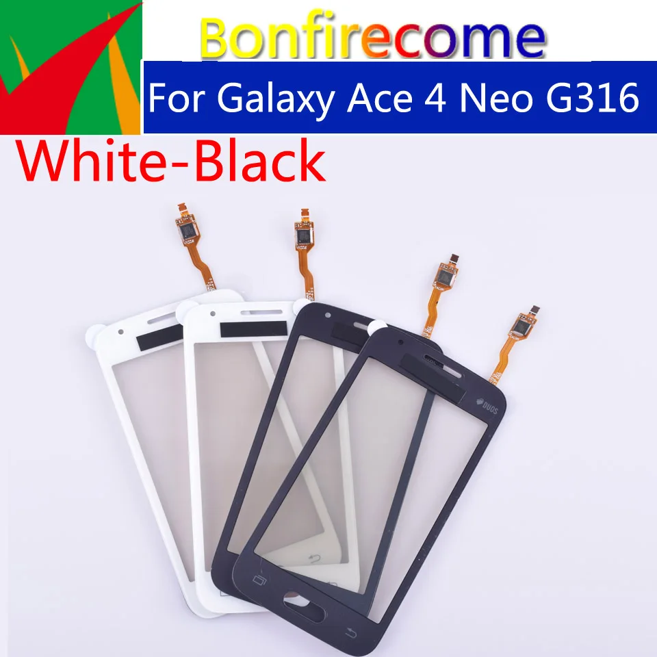 10 шт./партия сенсорная панель G316 для Samsung Galaxy Ace 4 Neo G316M G316H|Сенсорные панели