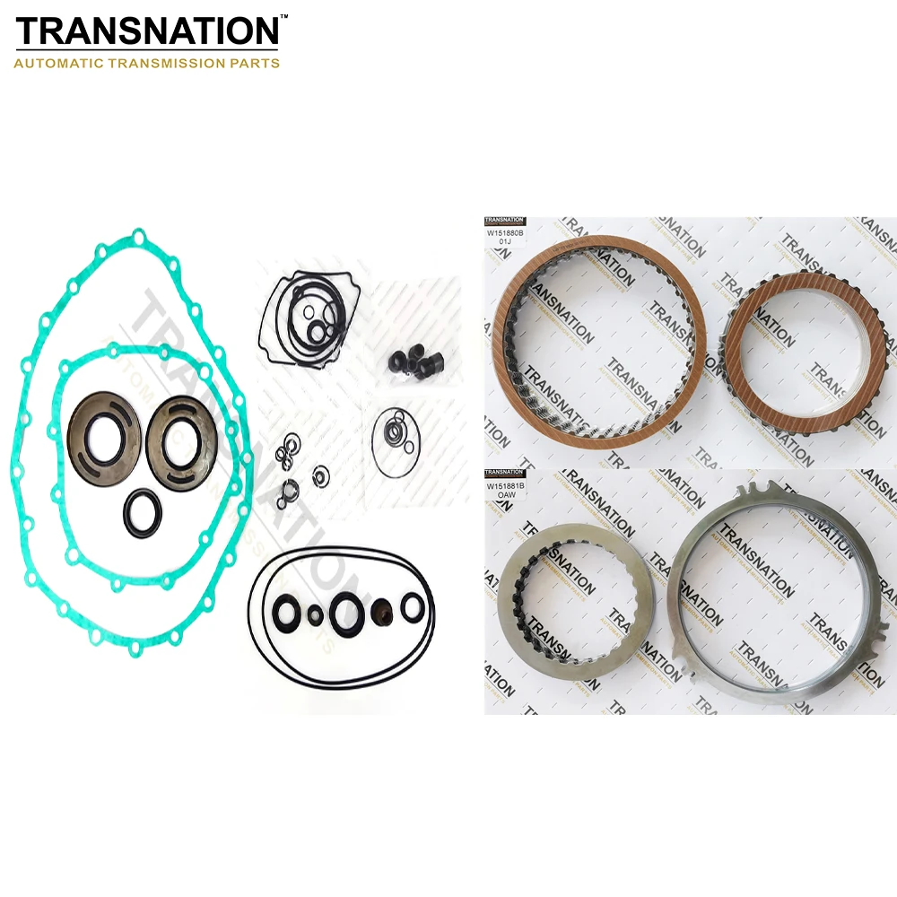 

Набор для ремонта автомобильной коробки передач 0AW, Уплотнители для капитального ремонта, подходят для VW AUDI A4 A5, Аксессуары для автомобилей Transnation