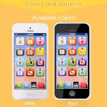 English Music Simulation Learning Light Toy Mobile Phone Story Machine Early Education Toy Mobile Phone With USB Cable