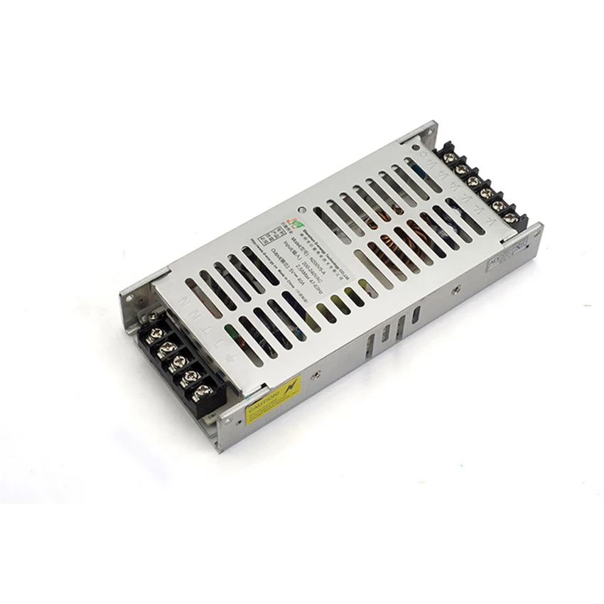 led panel power supply Input 200/240VAC output 5V 40A 200W 230*70*30mm led display module matrix screen biombo ali express