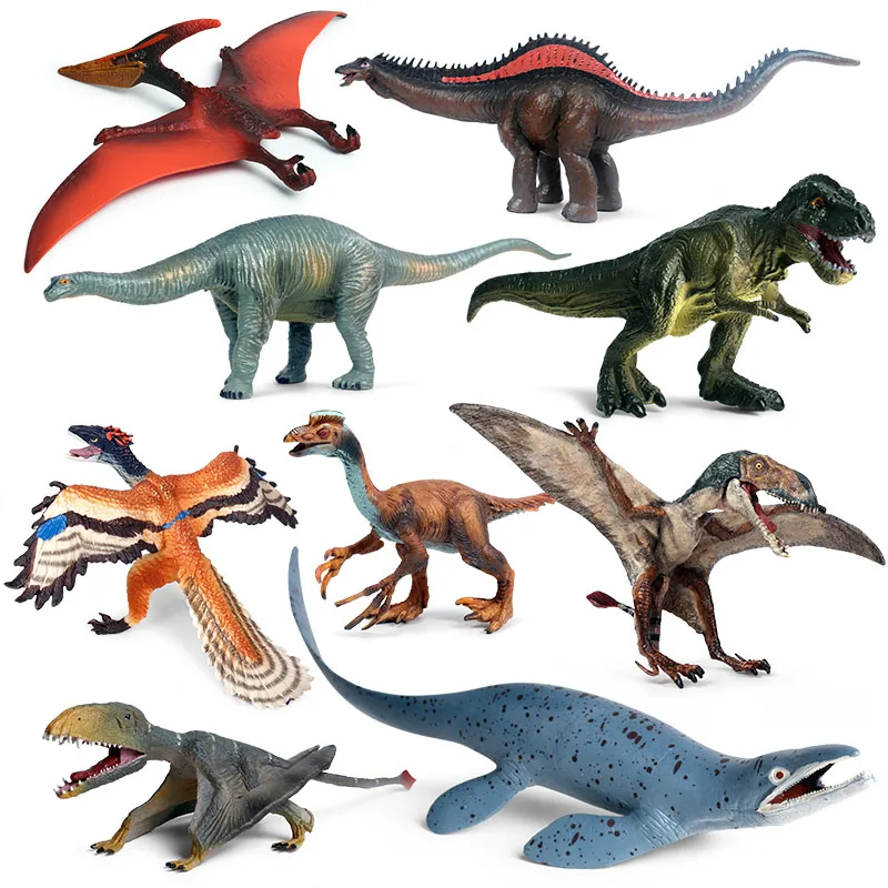 Precio reducido Oenux-figuras de dinosaurios de Jurassic, modelo de Tiranosaurio Carnotaurus, regalo para niños NyopaJGn0