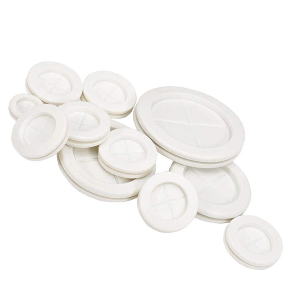 White Rubber Grommets