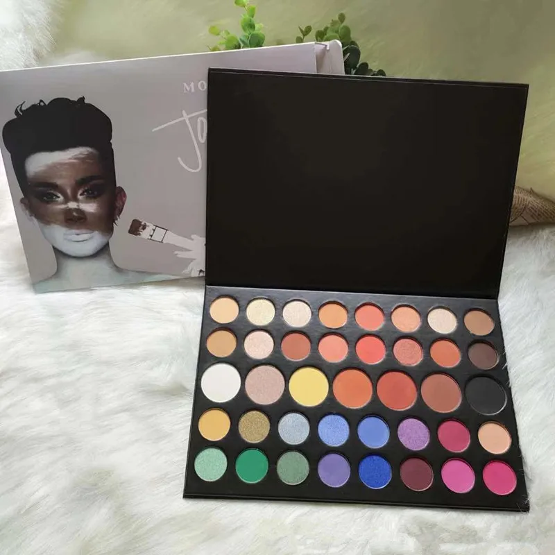 

New Hot 39 Colors JAMES CHARLES Matte Eyeshadow Palette Glitter Metallic Makeup Natural Brilliant Beauty Eye Shadow Kit