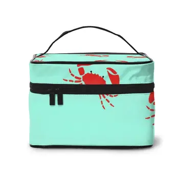 

2020 Multi-function Travel Organizer Bag Crabs Women Cosmetic Bag Beauty Makeup Toiletry Wash Bags