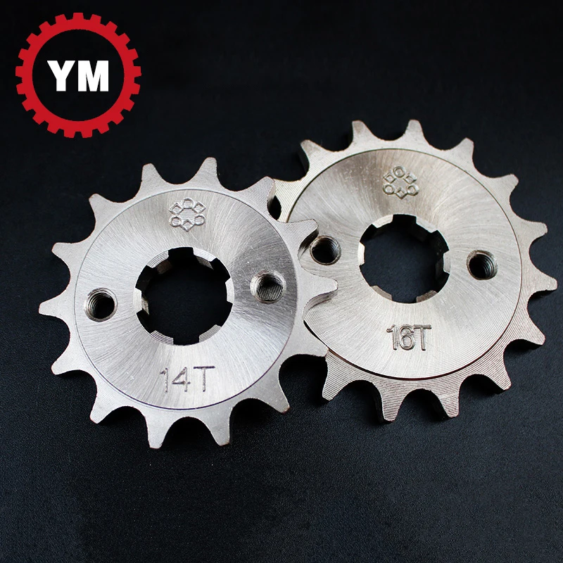 

1Pcs Nickel Alloy Steel 428 15T 16T 17T Tooth Sprocket for YBR125/150 YX125 SRZ150 JYM150 Dirt Pit Bike ATV Quad Go Kart Scooter
