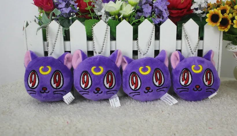 SailorMoon красивая девушка воин фиолетовый Луна gato negro gua jian фиолетовый gato negro gua jian посылка кулон маленький кулон 4