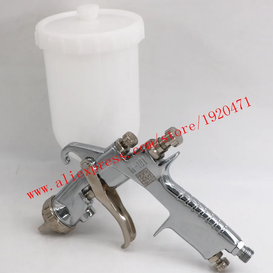 

Japan W-101 W101 134g Spray Gun W101 HVLP hand manual spray gun 0.8 / 1.0 / 1.3 / 1.5 / 1.8mm furniture automatic car paint gun