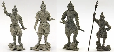 

pvc figure toy model Four kings 4pcs/set