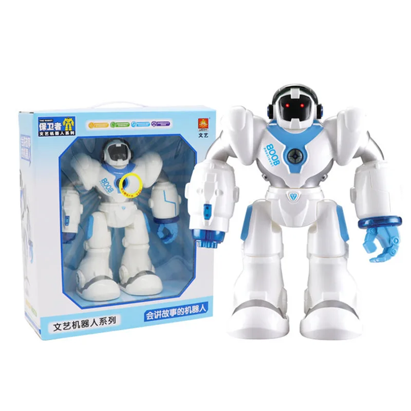 

Literature And Art Toy Children Early Childhood Educational Toy Storyteller Robot Music Light Robot W800