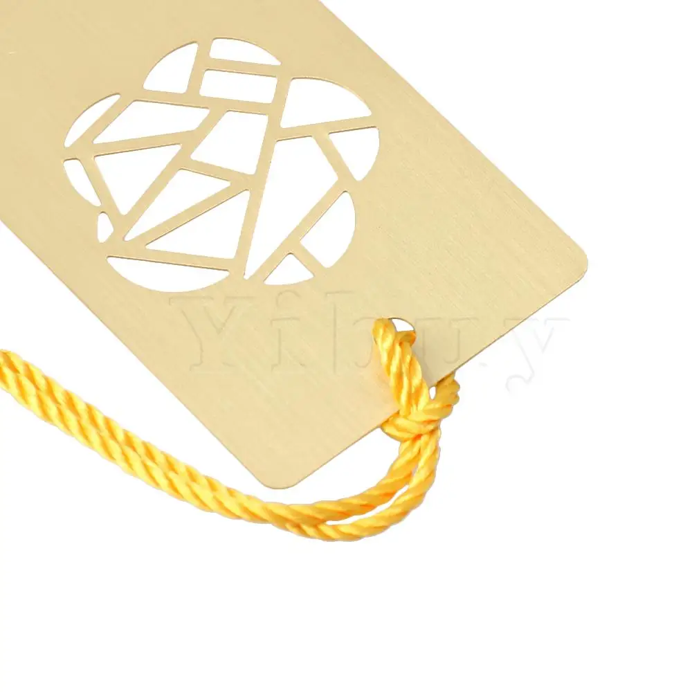  Yibuy Gold Copper Bookmark Musical Teaching Parts Sheet Music Tassel - 4000245620388