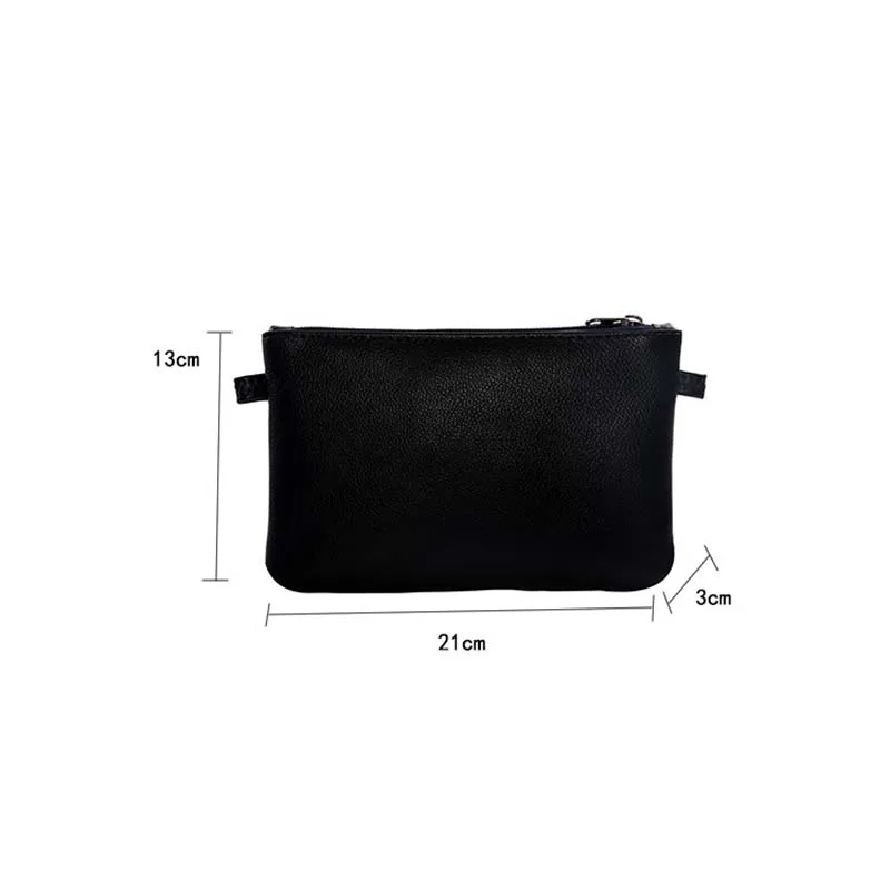 

Simple Women Clutch Wallet Wrist bag Women's Mobile Phone Package Envelope bag Dual Use Female Purse Long Zipper Wallets