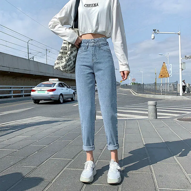 Cgc 2021 High Waist Jeans Women Vintage 