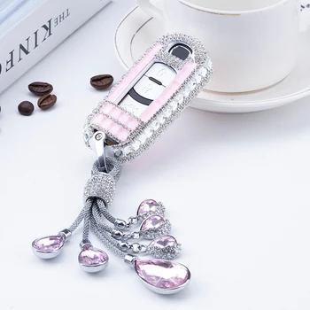 

Diamond Crystal Car Remote Key Cover Case For Mazda 2 3 6 Axela Atenza CX5 CX6 CX7 CX9 2014 2015 2016 2017 Protector Accessories