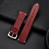 Retro Genuine Leather Strap Oil Wax Oily Discoloration Cowhide Leather Watchband 18 20 22 24mm High Quality Business Watch Band ► Photo 3/6
