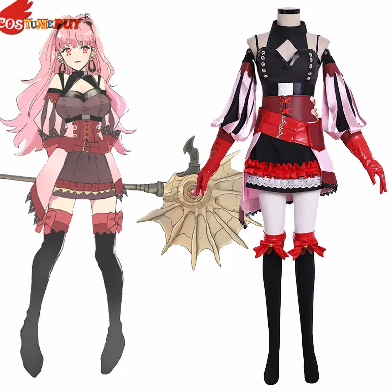 

CostumeBuy Fire Emblem Three Houses 5 Years Hilda Timeskip Cosplay Women Skirt Halloween Costume Full Outfits Custom Made