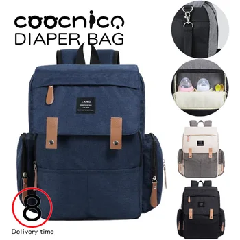 

Mommy Diaper Bags Mother Large Capacity Travel Backpacks Waterproof with anti-loss zipper Baby Nursing Nappy Bags Multifunction