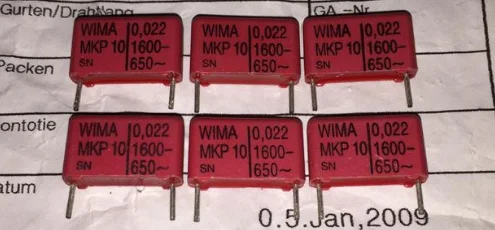 10 штук WIMA MKP10 neue 0 0082 мкФ/1600 V 8.2nf 8200pf 8n2 822 фильм kondensator 15M Audio kostenloser versan | Обустройство