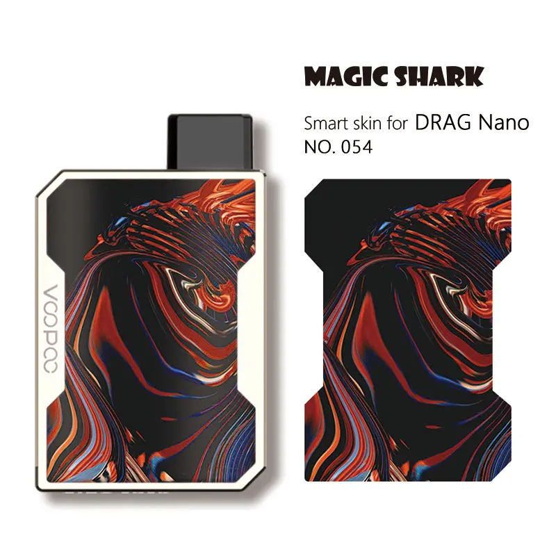 Чехол Magic Shark для Voopoo Drag Nano стильный цветной ПВХ чехол Harleen Quinzel Weaver Stone|Наклейки