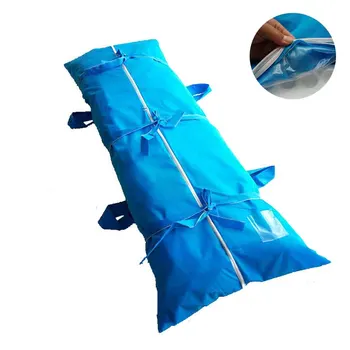 

Leak Proof Portable Non-woven Fabric Disposable Funeral Supplies Shroud Body Bag