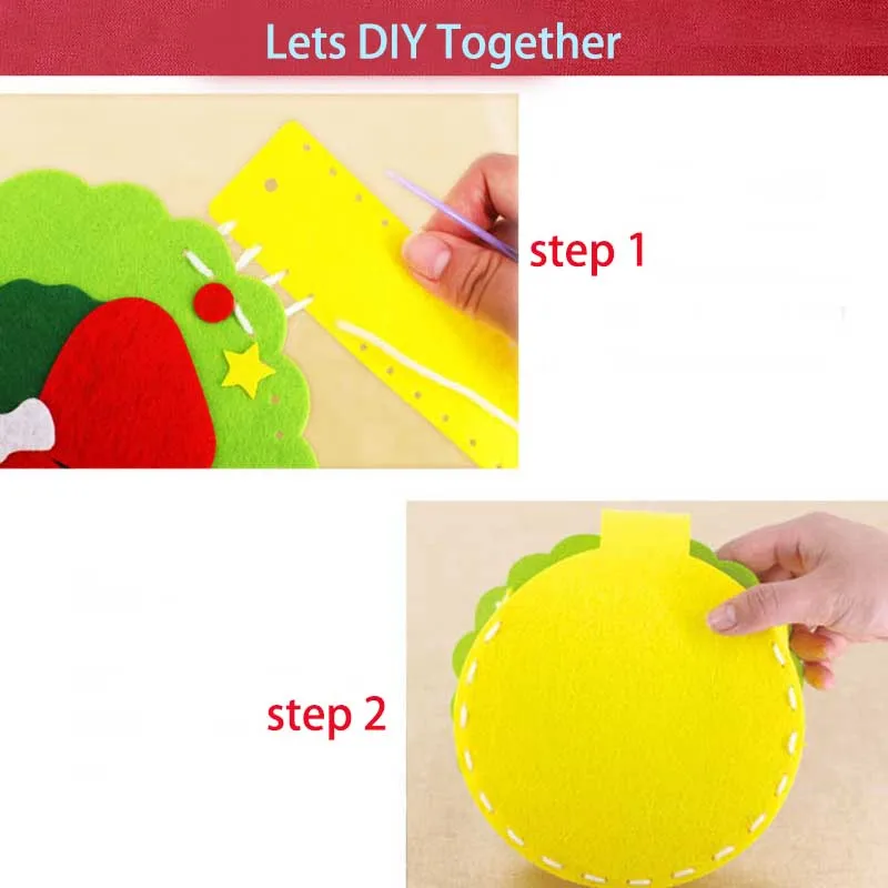 4 цвета Детская сумка на плечо милый снеговик Рождественский Войлок DIY сумка-мессенджер Детские ключи, монеты кошелек Рождественский подарок сумка