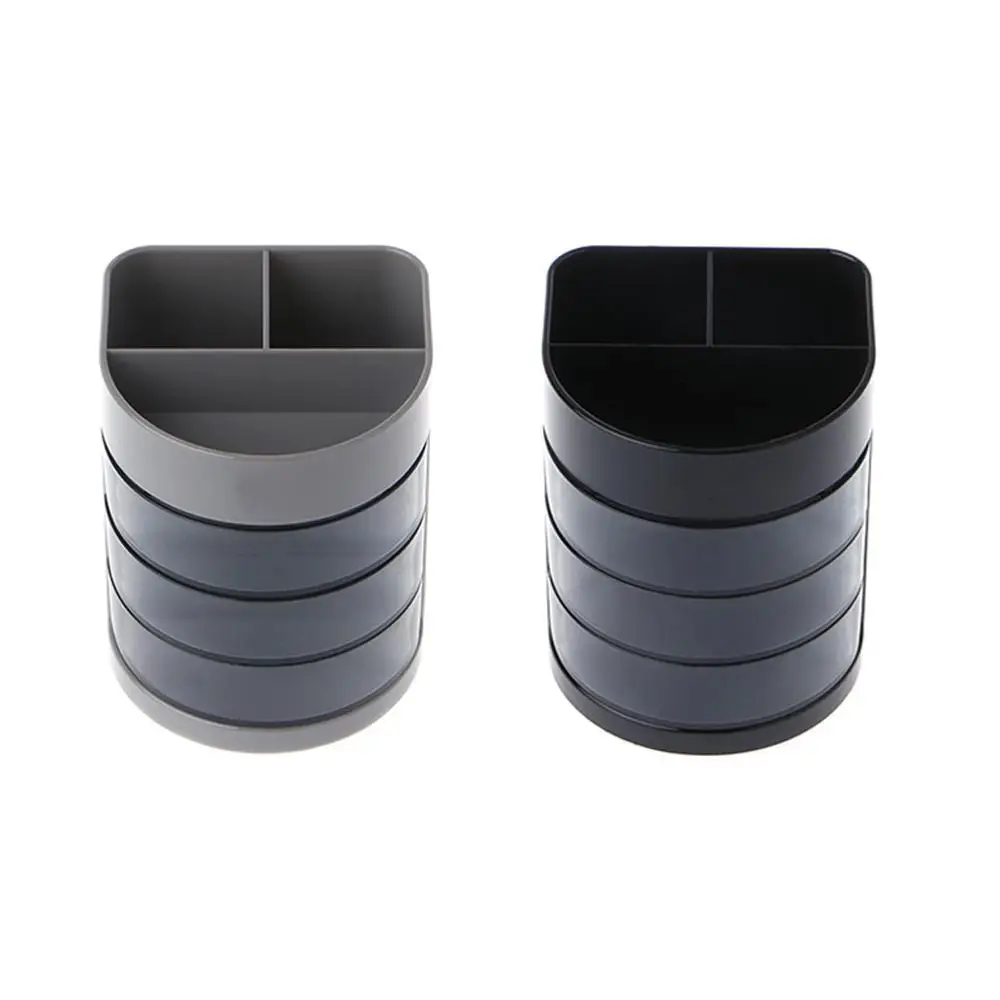 

Multifunction Pen Pencil Holder Three Layer Desktop Drawer Organizer Staionery