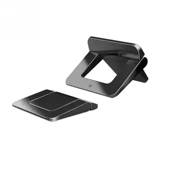 

1pair Computer Cooling Mini Laptop Stand Desktop Riser Holder Portable Foldable Invisible Design
