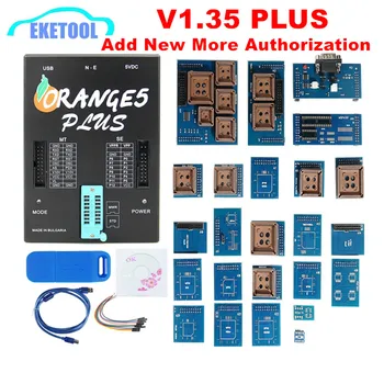 

Orange 5 V1.35 PLus Add More New Authorization Full Adapters Orange5 Plus ECU Progamming Enhanced Function Software