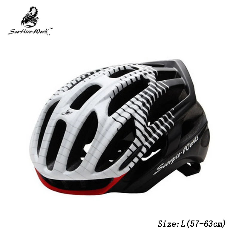 Сверхлегкий велосипедный шлем с красный светодиодный свет MTB Дорожный велосипед Велоспорт Шлем Для мужчин Для женщин горный велосипед Велоспорт Шлем емкости ciclismo - Цвет: color 5-L