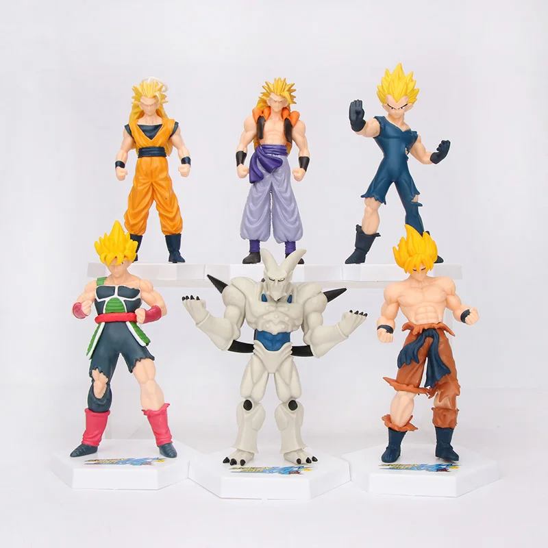 Dragon Ball Z на шарнирах Вегета сын пикколо Гохан Сон Гоку Мужские Шорты для купания gogeta PVC Фигурки игрушки - Цвет: 5