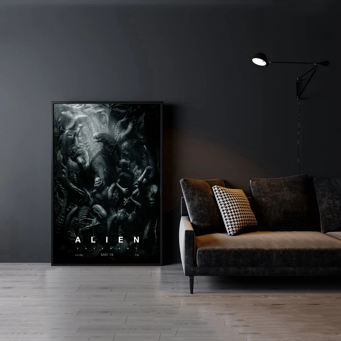 

Alien Covenant Artwork Movie Cover Poster Poster Canvas Print Home Wall Painting Decoration (No Frame)