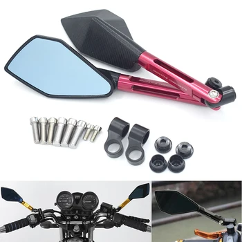 

Universal CNC aluminum alloy motorcycle rearview mirror 8mm 10mm For YAMAHA YZF R1 R6 R6S YZF-R25 YZF-R3 YZF R125 YZF-R5