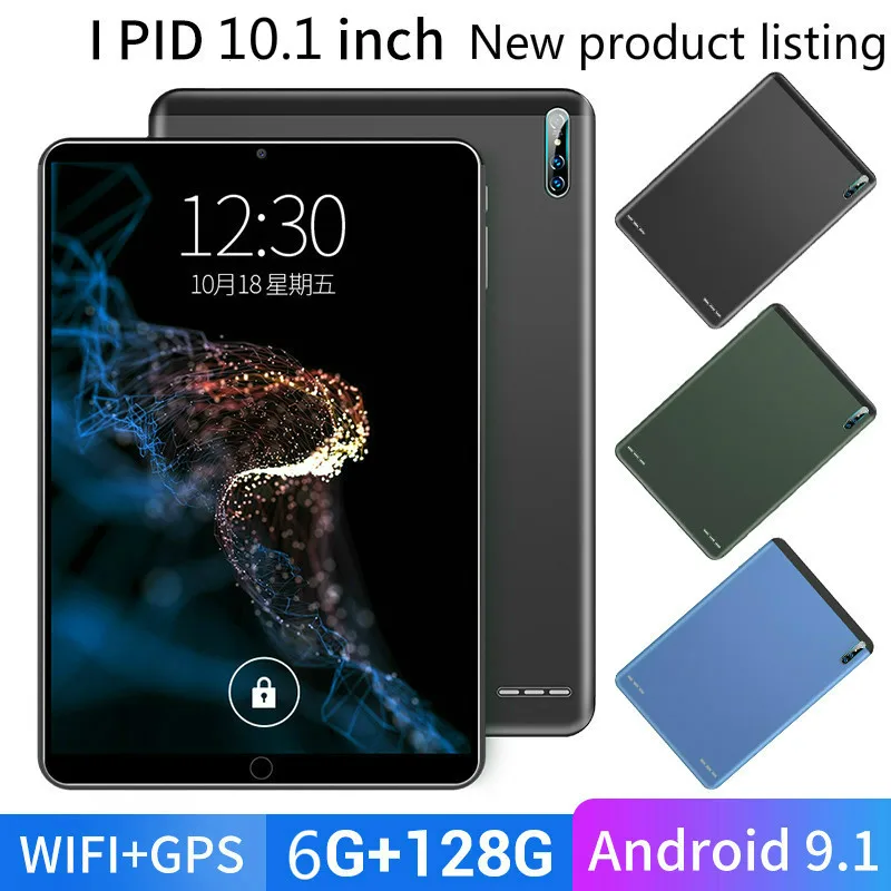 US $96.10 2021 Factory Direct Sales 101 Inch Tablet 4G Call Android 90 Tablet HD Screen Bluetooth Dual Card 6G128GB Tencore Processer