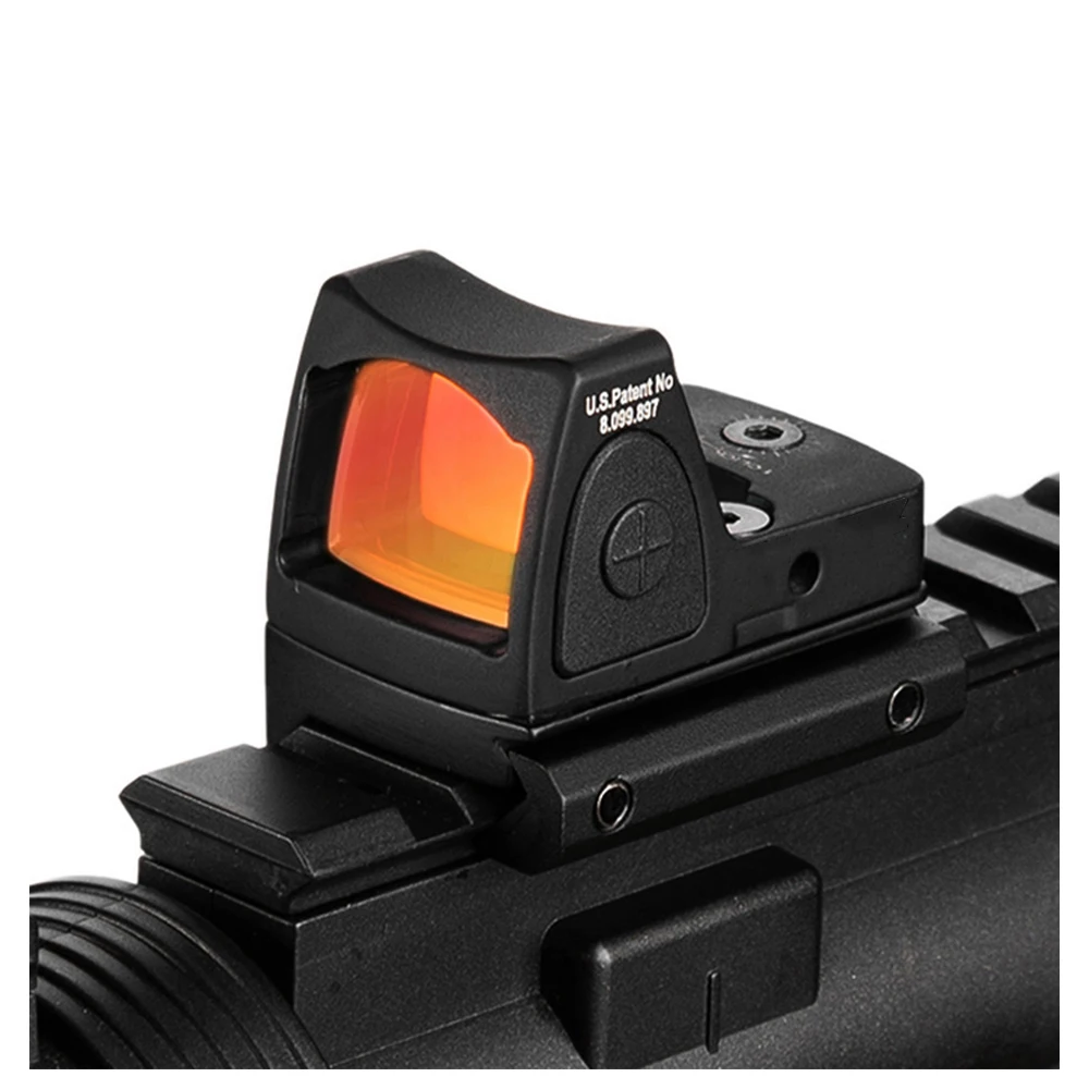US Stock RMR Red Dot Sight Collimator Glock Handgun Reflex Sight Scope fit 20mm Weaver Rail For Airsoft Hunting Rifle