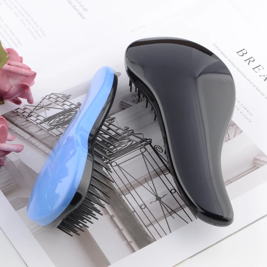 1pc Magic Detangling Handle Tangle Shower Hair Brush 6 Colors Quick