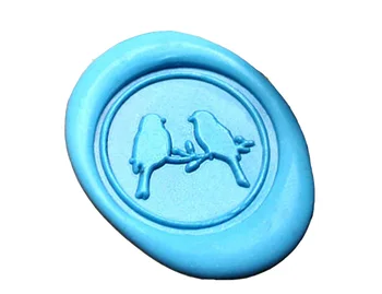 

Wax Seal Stamp - 1pcs Couple Birds Metal Stamp / Wedding Wax Seal Stamp / Sealing Wax Stamp