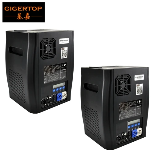 Gigertop 600 Вт новая холодная машина фейерверков Мощность вход/выход разъем Дейзи цепное соединение Высокая струйная дистанция DMX512/пульт дистанционного управления - Цвет: 2