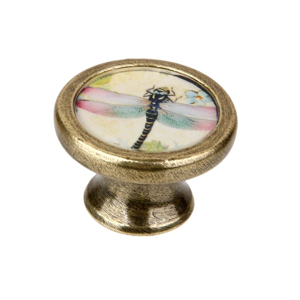 Vintage Skull Cupboard Closet Knob Drawer Door Wardrobe Cabinet Pulls Handle