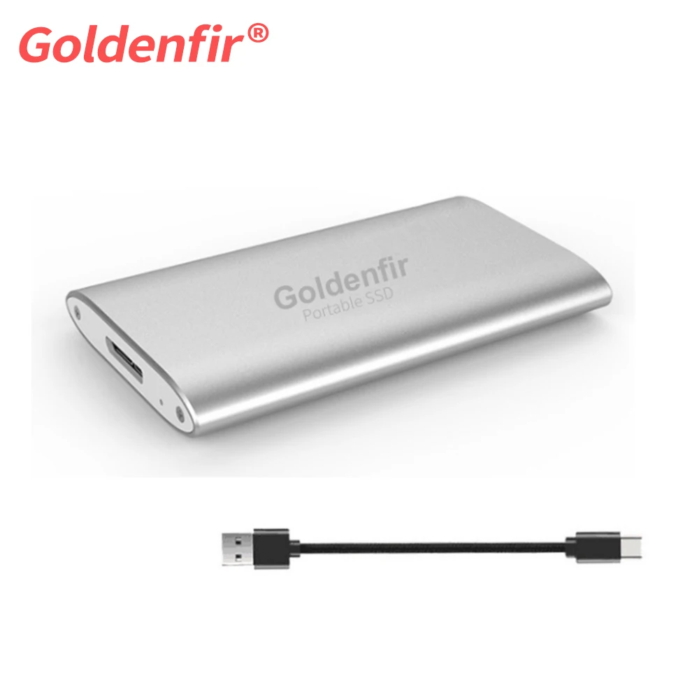 Портативный внешний твердотельный накопитель Goldenfir USB 3 0 64 ГБ 128 256 512 ТБ |